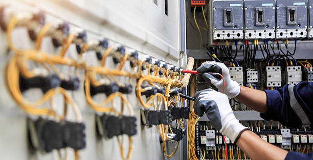 Professional Electrician technician working in North Conway, NH